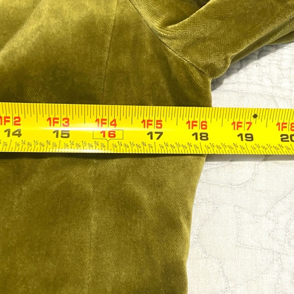 J. Crew Women's Green Velvet Blazer - Picture 11 of 12